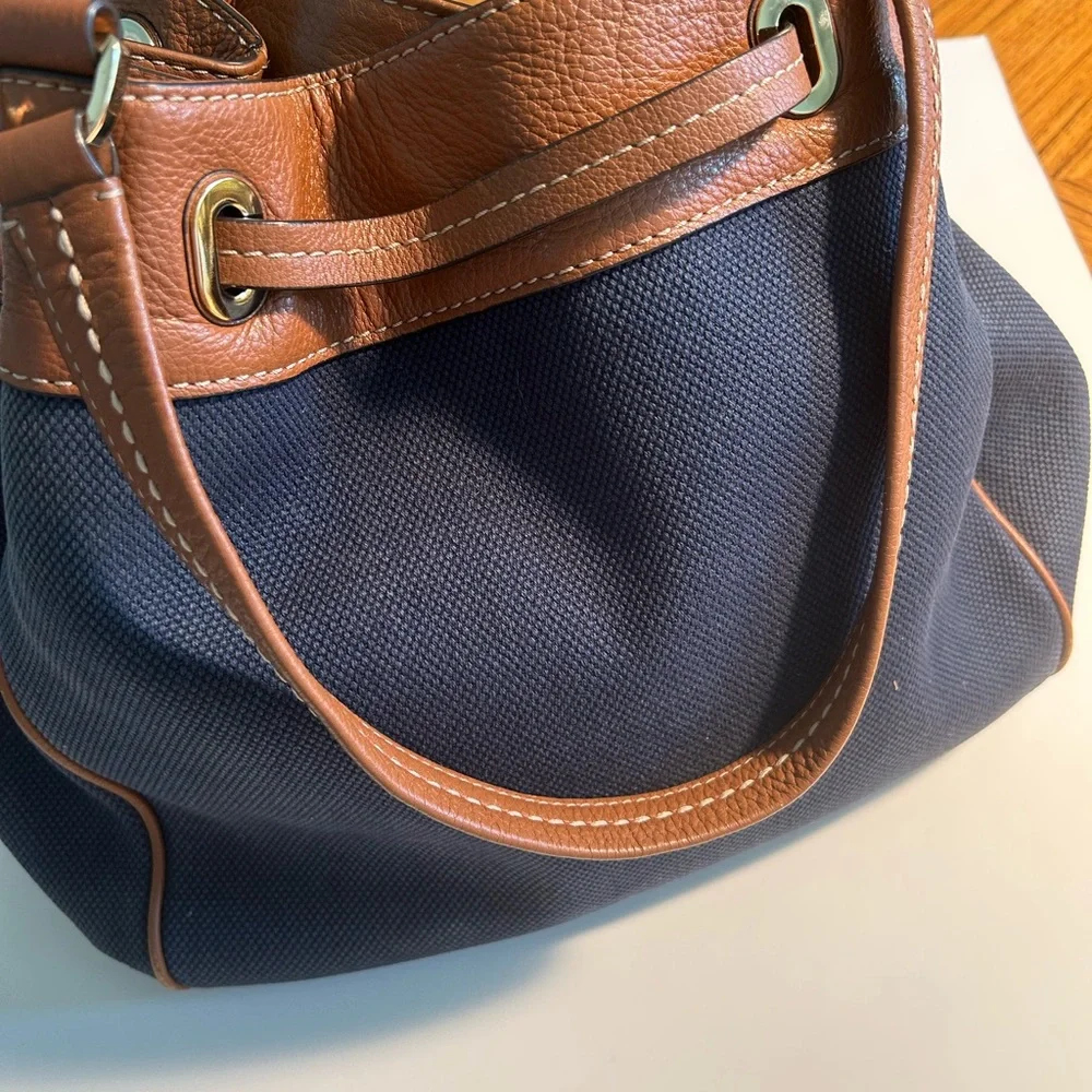Michael Kors Brand New Bag Navy Blue and Tan - Picture 6 of 10